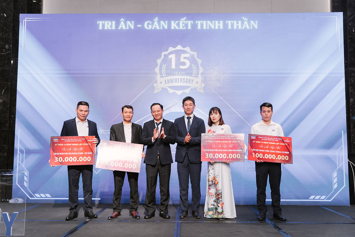 Sinh nhật Công ty 15 năm thành lập